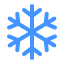 Symbol f&uuml;r k&uuml;hle Orte